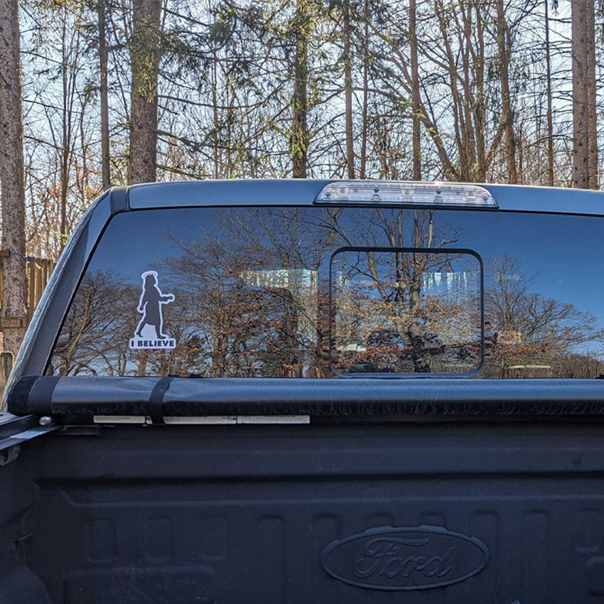 Jesus ‘I BELIEVE’ die-cut sticker